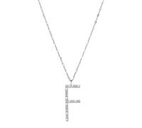 Rosato Collana Donna In Argento Sterling | Collezione Cubica Lettere - RZCU06