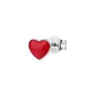 Rosato Mono Orecchino Donna In Argento Con Simbolo Cuore | Collezione Allegra - RZO019R