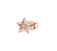 Rosato Mono Orecchino Donna In Argento Con Simbolo Stella | Collezione Allegra - RZO026