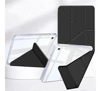 Rosbtib Custodia pieghevole per Samsung Galaxy Tab S6 Lite da 10,4 pollici modello 2024/2022/2020, Smart Cover disponibile in cinque angolazioni, pannello posteriore trasparente HD resistente agli