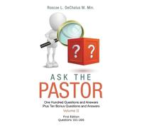Roscoe L Dechalus M Min Ask the Pastor (Copertina rigida)