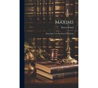 Roscoe Pound Maxims (Tascabile)