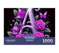 Rose 1000 Pezzi Per Gioco Familiare, Classici, Giochi Rilassamento Perfetto Per Appassionati Di Esperti Per Adulti Plant Theme Per Adulti E Bambini Da 14 Anni E Più Divertenti Per Uomo E Donna 70x50cm
