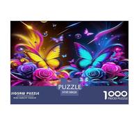 Rose 1000 Pezzi Puzzle Classici Impegnativo E Difficile Per Difficoltà Sfida Per Adulti E Ragazzi Collection Puzzle Per Gioco Familiare, Festa Aziendale Regalo Giocattolo Colorato Per La Famiglia 38