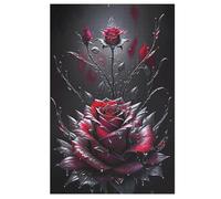 Rose 1000 Pezzi Puzzle Per Adulti Bambini Gioco Intellettuale Puzzles Giochi Per Famiglie (78×53cm)