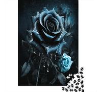 Rose 1000Pcs Adulti Puzzle Giochi Rilassamento E Intelligence Puzzle Per Gioco Familiare Regalo Per Amore E Amico Puzzle Di Legno Sostenibile 1000pcs (75x50cm)