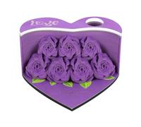 Rose 3D Artistico Notepad Rosa Segnalibri Fogli Non Appiccicosi Carta Cancelleria Desktop Accessori per ufficio Note non lontano Memo Carta 3D Artsy Memo Multiuso Castello di Natale per pad 3D pape