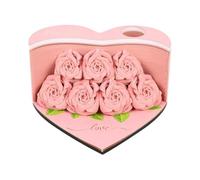 Rose 3D Artistico Notepad Rosa Segnalibri Fogli Non Appiccicosi Note di Carta Note Desktop Cancelleria Accessori per ufficio 3D Blocco note 3D Carving Pad Strappo Giorno, Pads, San Valentino Note 3D