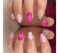 Rose Blumenstar, unghie finte, fibbie a mandorla, ABS