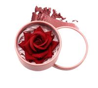 Rose Blush - Rouge modulabile naturale non grasso con petali di rosa 3D, fard per il viso a lunga tenuta | Trucco per donne e ragazze, per feste, abbigliamento quotidiano, occasioni speciali