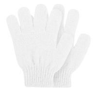 Rose & Caramel Exfoliating Gloves - White
