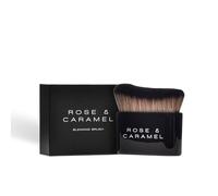 Rose & Caramel Pennello per sfumatura Kabuki per viso e corpo, applicatore autoabbronzante