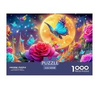 Rose Daunting Jigsaw Puzzles for Adults An Assortment of 1000 Advanced, Impossible-Hard-Difficult Challenging Puzzle Educational Game Pieces - A Formidable And Rewarding Gift for Ambitious Adul