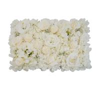 Rose di seta fiori artificiali parete rete plastica flessibile aree foto rose di