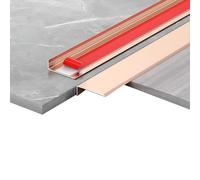Rose dTrim 90cm - 2 Pezzi Alluminio Baguette Stampaggio, Ele Design Resistente agli Urti per Interior Protect, 60x10mm, hing Touch.