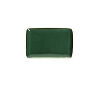 ROSE E TULIPANI CONCERTO VERDE BOSCO VASSOIO RETTANGOLARE 20X13 CM