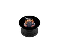 Rose floreali a forma di croce britannica della seconda guerra mondiale di Winston Churchill PopSockets PopGrip Adesivo