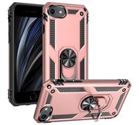 (Rose Gold) Men's Phone Case for iPhone 7/8/SE Heavy Duty Shock Resistant Rugged Cell Phone Case for 2nd Generation 3rd Generation Phones