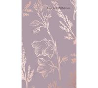 Rose Gold Notebook: with 120 lined pages of 5 x 8 in, for multi-purpose journal, sketching, jotting down thoughts, and writing notes.