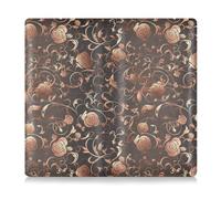 Rose Gold Romantic Roses per San Valentino in pelle auto registrazione e assicurazione titolare automobile portafoglio custodia organizer per carta d'identità, patente di guida, chiavi informazioni di