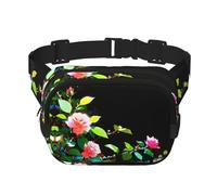 Rose Group - Marsupio multifunzione con stampa, unisex, alla moda, da viaggio, per sport