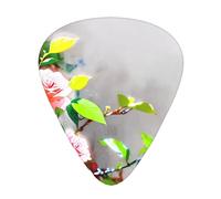 Rose Group - Set di 12 plettri per chitarra, sottili, medi e spessi, adatti per chitarra, basso, chitarra elettrica e ukulele