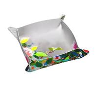 Rose Group - Vassoio portaoggetti in pelle, portachiavi, monete, orologi, orecchini e altri accessori, un must per la casa