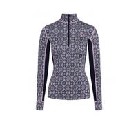 Rose Half Zip Baselayer Top - 100% Merino Wool 7048653048669 Veľkosť S