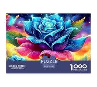 Rose Herculean Jigsaw Puzzles for Adults A 1000-Piece (Advanced) Epic of Impossible, Hard, And Difficult Challenging Puzzle Games - The Supreme Gift for Puzzle-Loving Adults And Kids Age 12 Yea