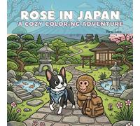 Rose in Japan: Bold and easy coloring book