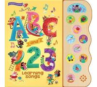 Rose Nestling ABC and 123 Learning Songs (Libro di cartone) 11 Button Sound Book