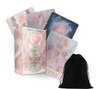 Rose Oracle SECRET Goddess Cards Deck E Guida Con Sacchetto
