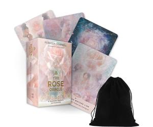 Rose Oracle SECRET Goddess Cards Deck E Guida Con Sacchetto