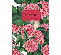 ROSE&PAPER | Premium Lined Journal for Women | Red Roses and Snow Owl | Floral Fantasies Collection: Beautiful Floral Design | Perfect for Journaling, Creative Writing, or Notetaking