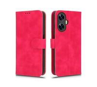(Rose) Phone Leather Case compatible Realme C55 , Stand Wallet Anti-scratch Phone Cover