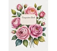 Rose Pink Floral Notebook: 120 Pages, with Watercolor Cover Design, great for School Notes, Journaling, Drawing, Students, Women, Holiday gifts120 ... Drawing, Students, Women, Holiday g