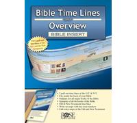 Rose Publishing Bible Time Lines and Overview - Bible Insert (Tascabile)