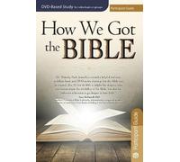 Rose Publishing How We Got the Bible Participant Guide (Tascabile)