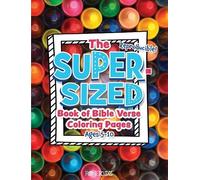 Rose Publishing The Super-Sized Book of Bible Verse Coloring Pages (Tascabile)