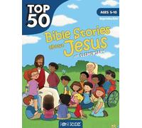 Rose Publishing Top 50 Bible Stories about Jesus for Elementary (Tascabile)