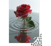 Rose Puzzle 1000 Pezzi Puzzle Da 1000 Pezzi Per Adulti Educativo Puzzle Gioco Impegnativo Per Adulti Decorazione Della Casa 1000pcs (75x50cm)