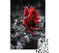 Rose Puzzle Classici 1000 Pezzi Per Adulti, Jigsaw Puzzles Bambini, Puzzle Giocattolo Decompressivo Intellettuale tivo Divertente Gioco Per Famiglie 1000pcs (75x50cm)