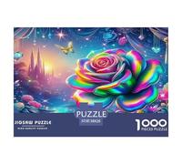 Rose Puzzle Da 1000 Pezzi Per Famiglie Numerose: Un Progetto Comune Che Unisce Tutti!
