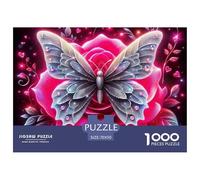 Rose Puzzle Da 1000 Pezzi Puzzle Adulti Impegnativo E Difficile Per Straordinario Regalo Per Amore E Amico 70x50cm/1000pcs