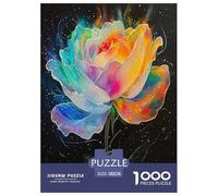 Rose Puzzles 1000 Pezzi Perfetto Per Appassionati Di Esperti Sfida Impossibile Scompresso Giocattoli Regalo Per La Famiglia Per Adulti E Bambini A Partire Da 12 Anni 38x26cm/1000pcs