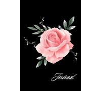 Rose Reflections: A Pink Blush Keepsake Journal on Classic Black