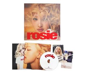 ROSÉ - ROSE - first studio album [rosie] (Retail Exclusive Ver.) Out Sleeve + CD-R + Premium Cover Postcard + Postcard + Photocards + Poster + 2 Extra Photocards