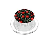 Rose rosse Midnight Darkness Fiori Floreale PopSockets PopGrip per MagSafe