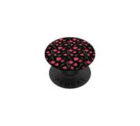 Rose Rosse Night Garden Pattern Fiori Floreale PopSockets PopGrip Adesivo