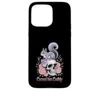 Rose scoiattolo gotico maledetto ma coccoloso occulto Custodia per iPhone 15 Pro Max